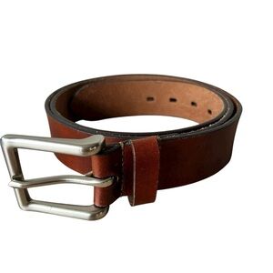 Men’s Chestnut Brown Genuine Leather Made in India Belt size 46